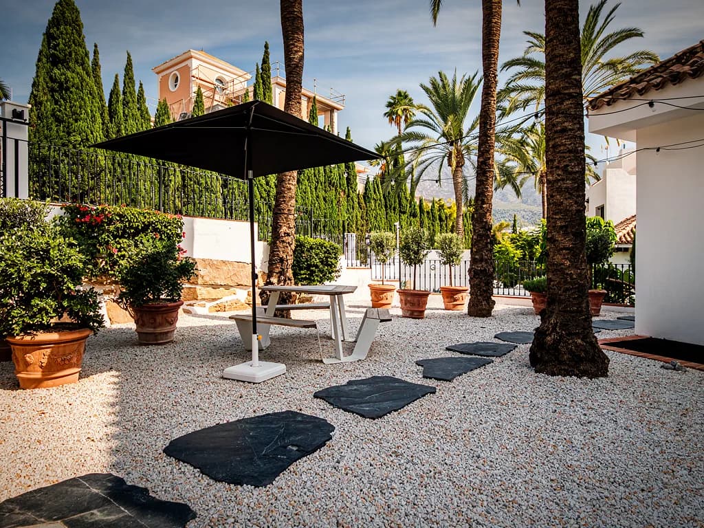 Elegante villa met zwembad in Marbella Club Costa del Sol